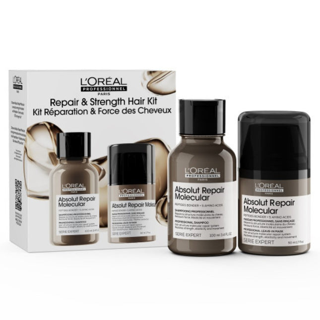 L'Oréal Professionnel Absolut Repair Molecular Repair & Strength Hair Kit  - 100+50ml