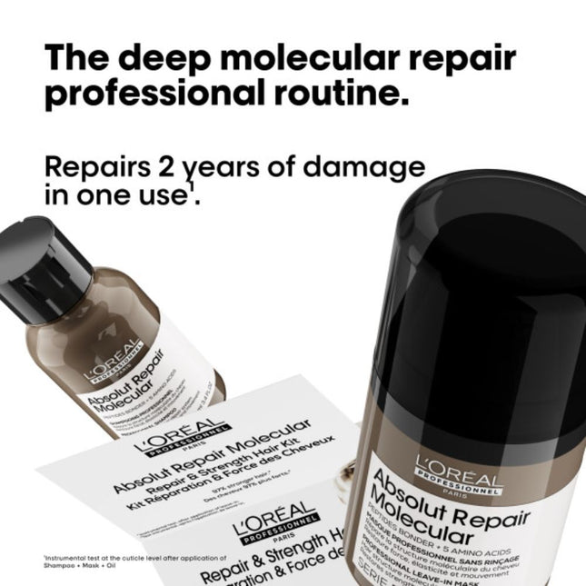 L'Oréal Professionnel Absolut Repair Molecular Repair & Strength Hair Kit  - 100+50ml