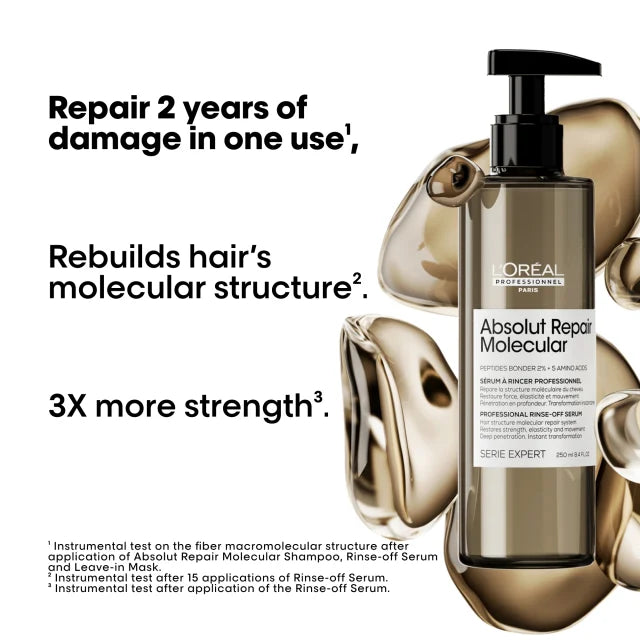 L'Oréal Professionnel Absolut Repair Molecular Rinse-off Serum - 250ml