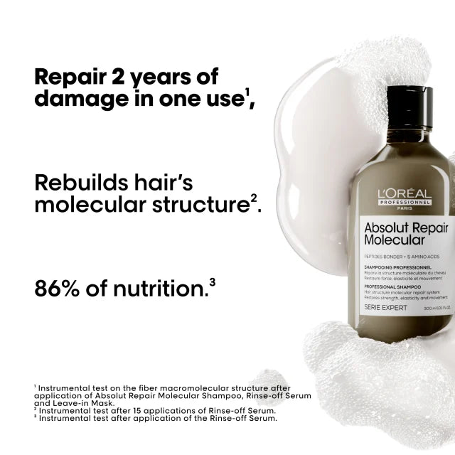 L'Oréal Professionnel Absolut Repair Molecular Shampoo - 1500ml