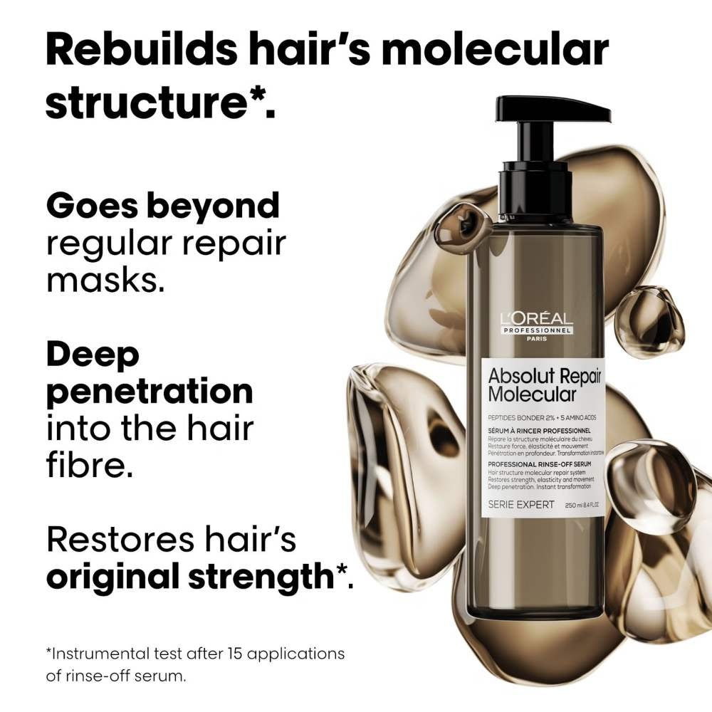 L'Oréal Professionnel Absolut Repair Molecular Trio Limited Edition Set  - 300+250+50ml