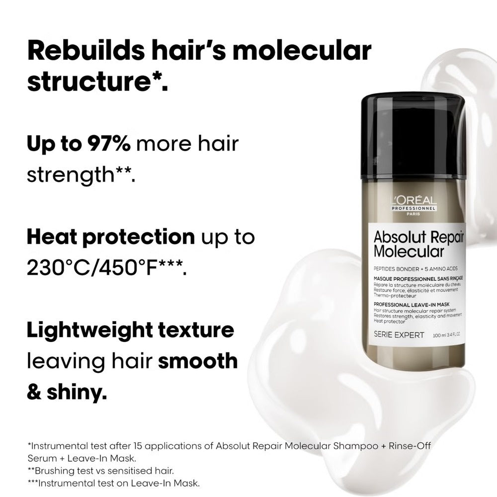 L'Oréal Professionnel Absolut Repair Molecular Trio Limited Edition Set  - 300+250+50ml