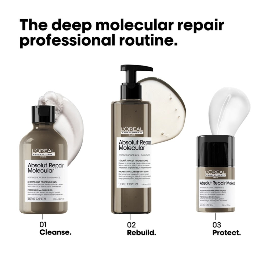 L'Oréal Professionnel Absolut Repair Molecular Trio Limited Edition Set  - 300+250+50ml