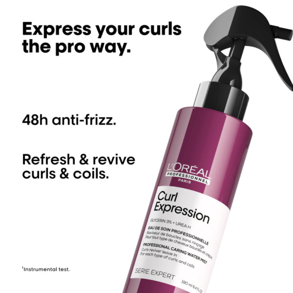 L'Oréal Professionnel Curl Expression Caring Water Reviving Spray - 190ml