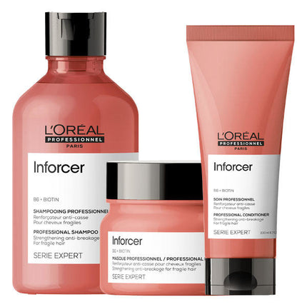 L'Oréal Professionnel Inforcer Strengthening Anti-Breakage Set - 300+250+200ml