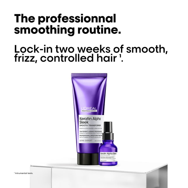 L'Oréal Professionnel Keratin Alpha Sleek Duo - 200+50ml