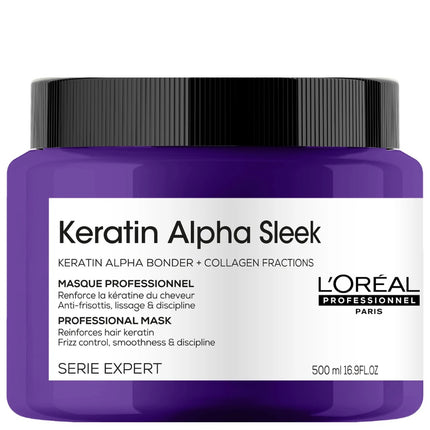 L'Oréal Professionnel Keratin Alpha Sleek Mask - 500ml
