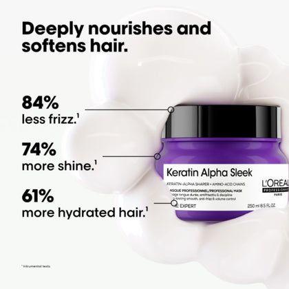 L'Oréal Professionnel Keratin Alpha Sleek Mask - 500ml