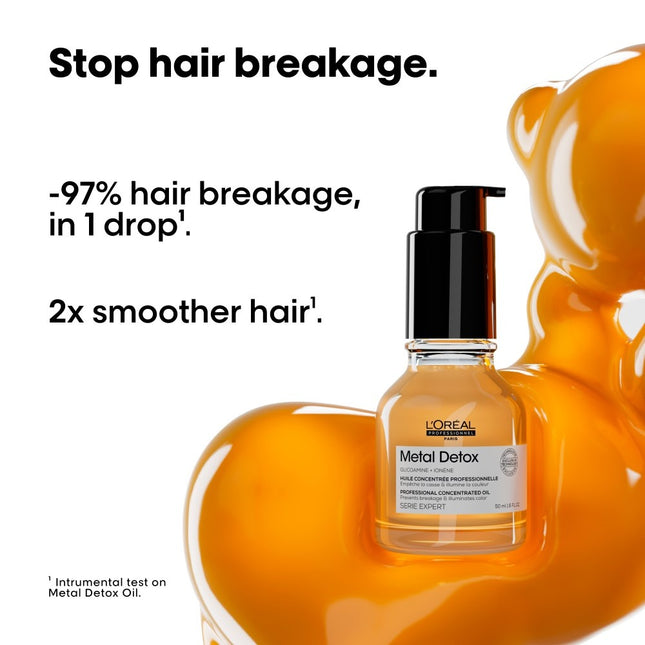 L'Oréal Professionnel Metal Detox Concentrated Oil - 50ml