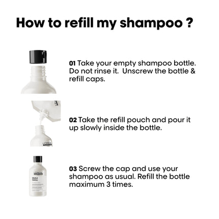 L'Oréal Professionnel Metal Detox Shampoo Refill - 500ml