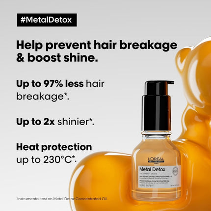 L'Oréal Professionnel Metal Detox Trio Limited Edition Set - 300+250+50ml