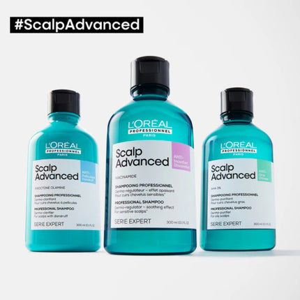 L'Oréal Professionnel Scalp Advanced Anti-Dandruff Shampoo - 1500ml