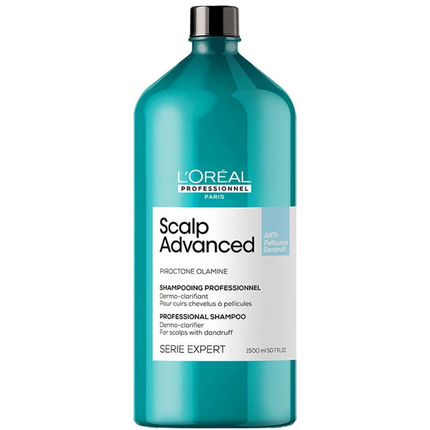 L'Oréal Professionnel Scalp Advanced Anti-Dandruff Shampoo - 1500ml
