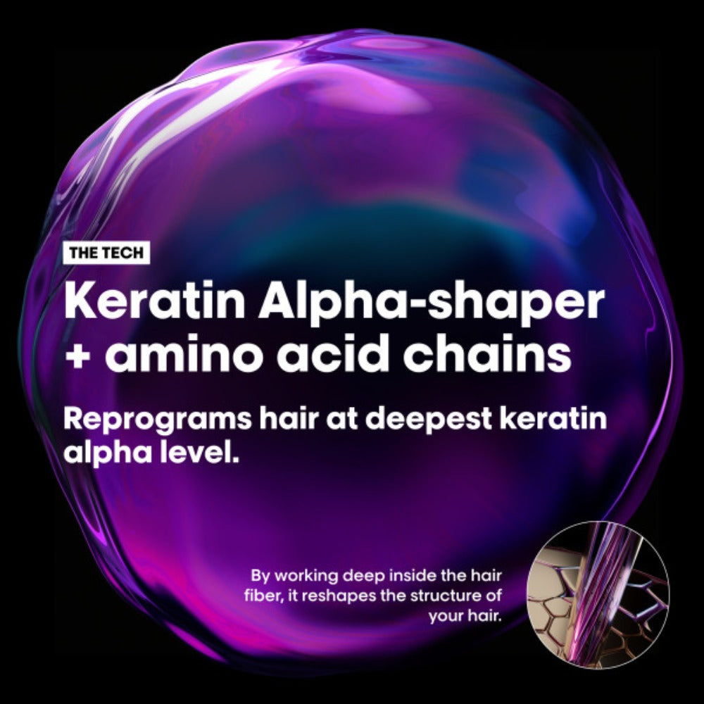 L'Oréal Professionnel Steampod 4.0 + Keratin Alpha Sleek Mirror Sleek Serum Duo