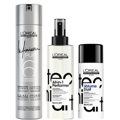 L'Oréal Professionnel Tecni.Art Bouncy Blowout Set - 300+190ml+7gr