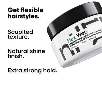 L'Oréal Professionnel TecniArt Design Flex Web Sculpting Paste - 150ml