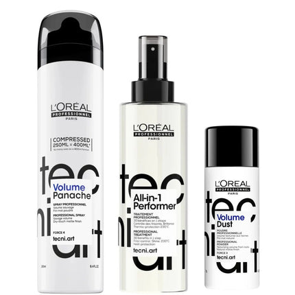 L'Oréal Professionnel Tecni.Art Fluffy Hair Set - 250+190ml+7gr