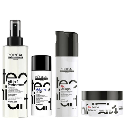 L'Oréal Professionnel Tecni.Art Modern Quiff Set - 190+200+75ml+7gr