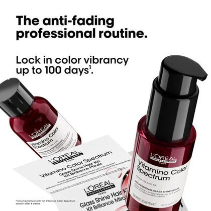 L'Oréal Professionnel Vitamino Color Spectrum Glass Shine Hair Kit - 100+30ml