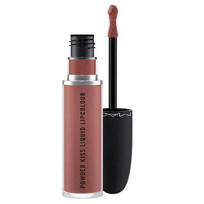 MAC Cosmetics Powder Kiss Over The Taupe Liquid Lipstick - 5ml