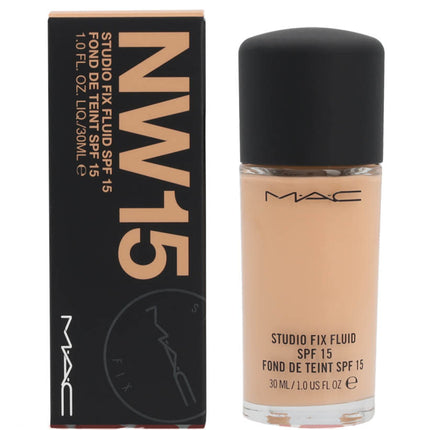 MAC Cosmetics Studio Fix Fluid SPF 15 NW15 Foundation - 30ml