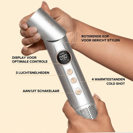 MAE Airstyler II Pro - Zilver