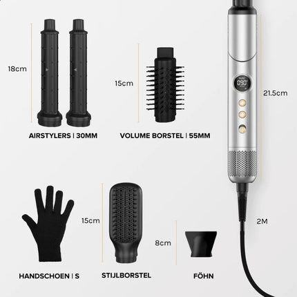 MAE Airstyler II Pro - Zilver