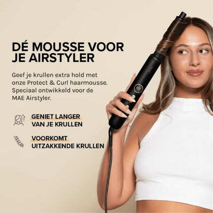 MAE Protect & Curl Hair Mousse