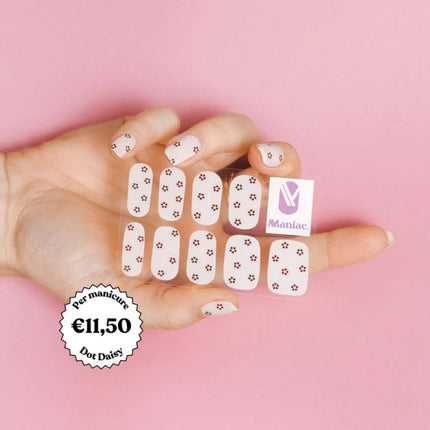 Maniac Dot Daisy Polish Sticker - 28pcs