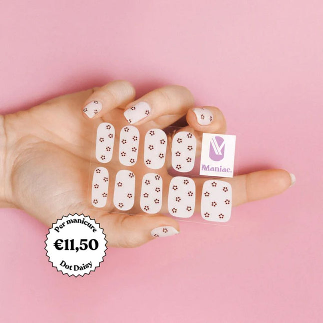 Maniac Dot Daisy Polish Sticker - 28pcs