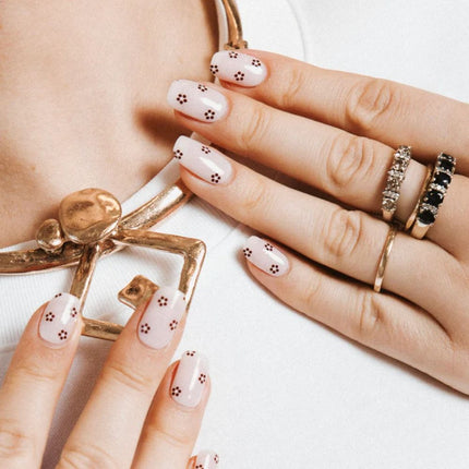 Maniac Dot Daisy Polish Sticker - 28pcs