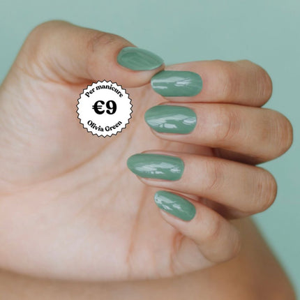 Maniac Olivia Green Polish Sticker - 28pcs