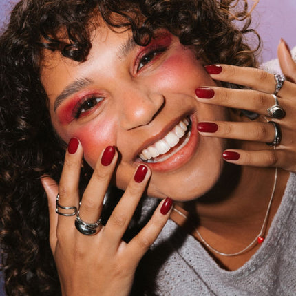 Maniac Rita Red Polish Sticker - 28pcs