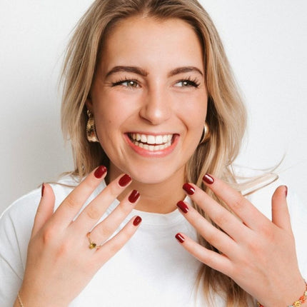 Maniac Rita Red Polish Sticker - 28pcs