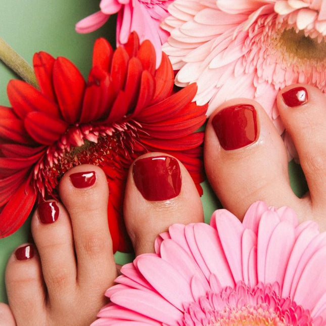 Maniac Rita Red Toes Polish Sticker - 26pcs