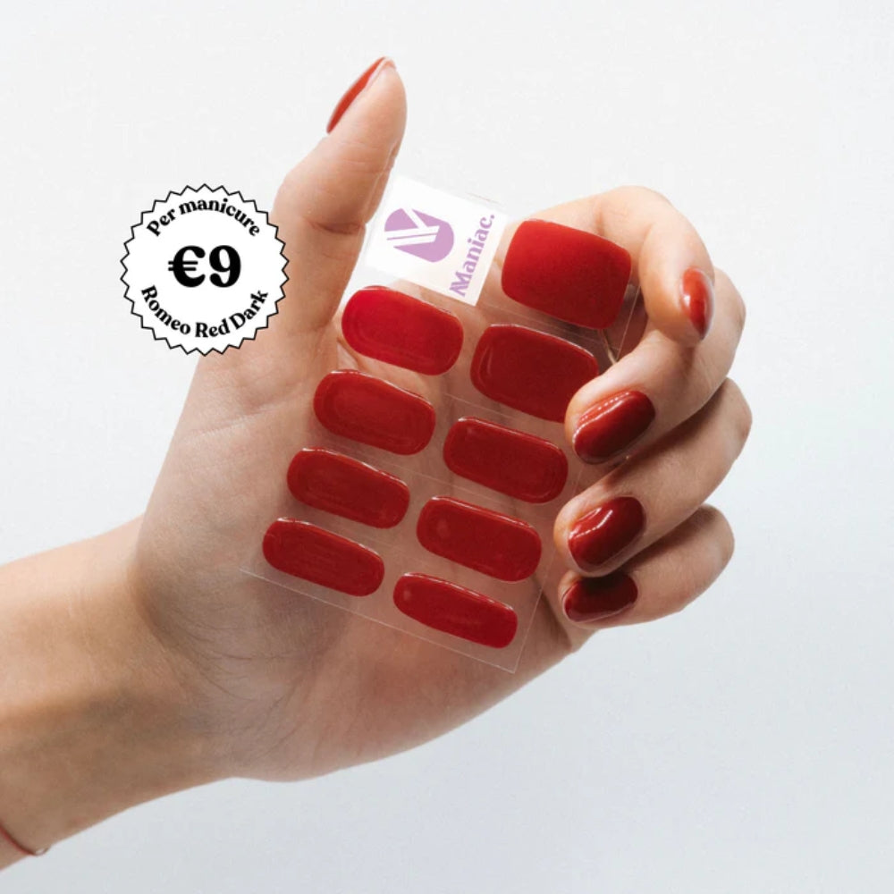 Maniac Romeo Red Polish Sticker - 28pcs
