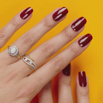 Maniac Ruby Red Polish Sticker - 28pcs