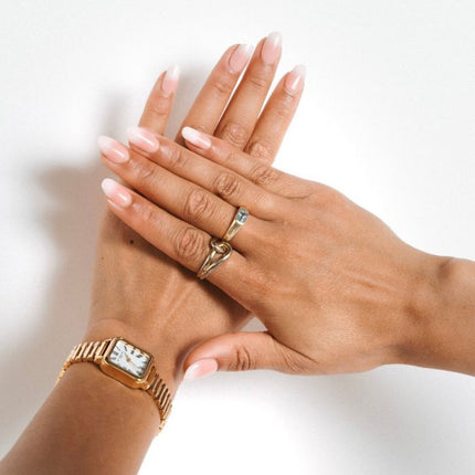 Maniac Timeless French Polish Sticker - 28pcs