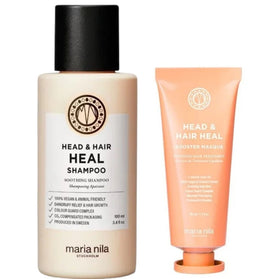 Maria Nila Head & Hair Heal Booster Travel Set - 100+50ml