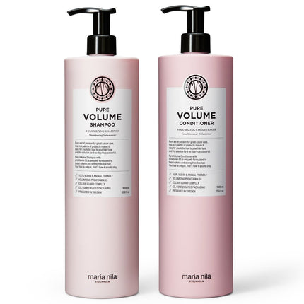 Maria Nila Pure Volume Care Set XL - 2x1000ml