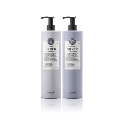 Maria Nila Sheer Silver Care Set XL - 2x1000ml
