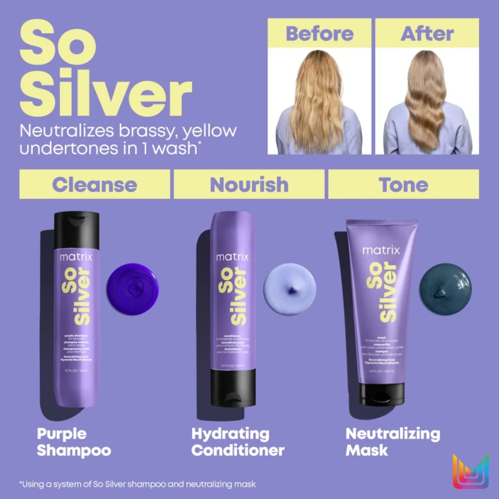 Matrix So Silver Shampoo - 300ml