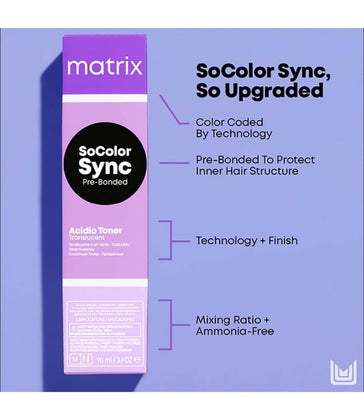 Matrix SoColor Sync Acidic Toner - 90ml