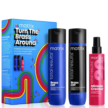 Matrix Turn The Brass Around Gift Set - 300+300+200ml