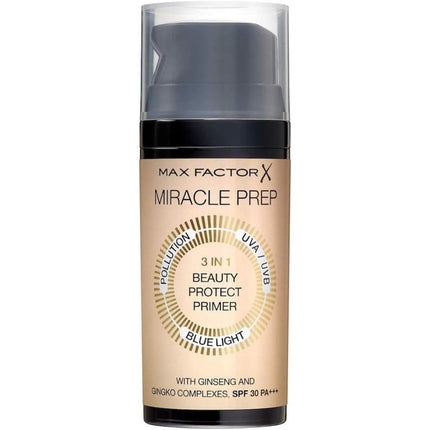 Max Factor Miracle Prep 3 in 1 Beauty Protect Primer SPF30 - 30ml