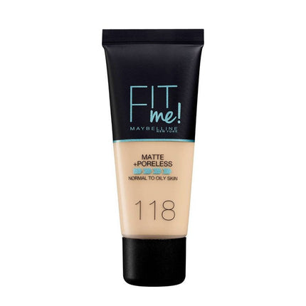 Maybelline Fit Me Matte + Poreless Foundation Tube - 30ml