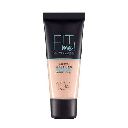 Maybelline Fit Me Matte + Poreless Foundation Tube - 30ml