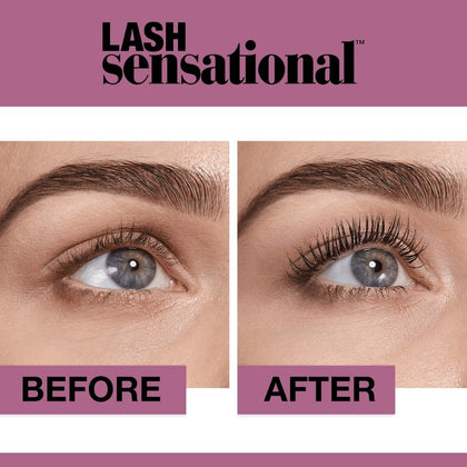 Maybelline Lash Sensational 01 Black Sky High Waterproof Mascara - 6ml