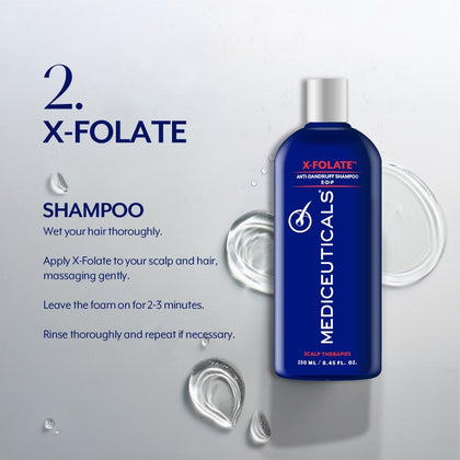 Mediceuticals X-Folate Anti-Roos Shampoo