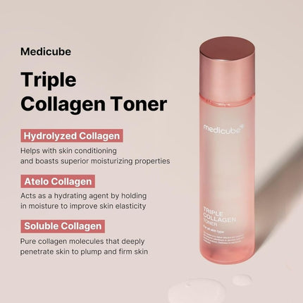 Medicube Triple Collagen Toner 4.0 - 140ml